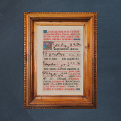 Exsurge Domine Antiphon Medieval Music Manuscript Poster
