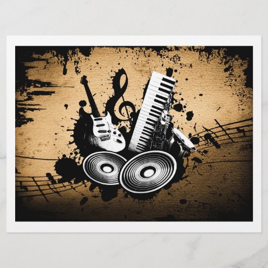 Extaza Band Flyer (Achterkant)