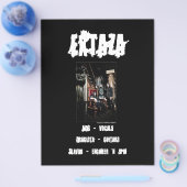 Extaza Band Flyer (Enkel)