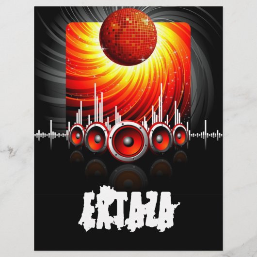 EXTAZA DJ Flyer (Achterkant)