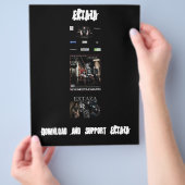EXTAZA Download Flyer (Hand)