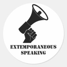 Extemporeaneous Speaking 20 ct-stickers
