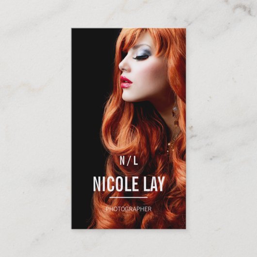 Extension Profile Headshot Aangepaste Visitekaartj Visitekaartje (Voorkant)