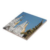Exterieur Shwedagon Pagode Tegeltje (Zijkant)