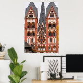 Exterieur van de St. Georgsdomkathedraal Poster (Thuiskantoor)