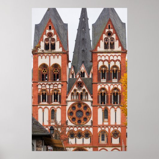 Exterieur van de St. Georgsdomkathedraal Poster (Voorkant)