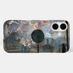 Exterieur van Gare Saint-Lazare door Claude Monet iPhone 16 Hoesje