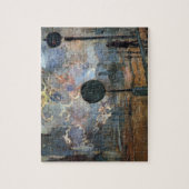 Exterieur van Gare Saint-Lazare door Claude Monet Legpuzzel (Verticaal)