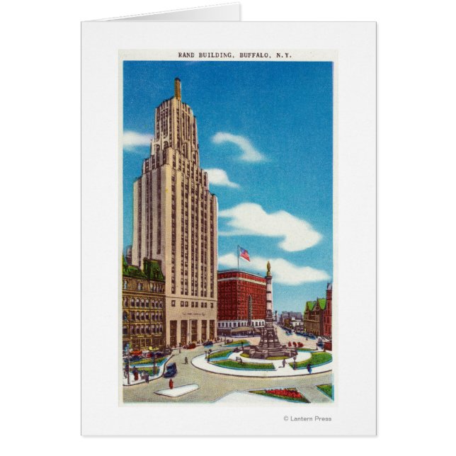 Exterieur van het Rand Building (Voorkant)