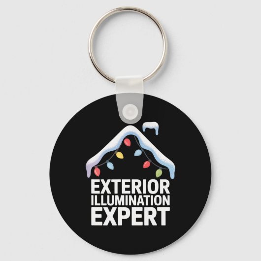 Exterieur Verlichting Expert Kerst Decoreren Sleutelhanger (Voorkant)