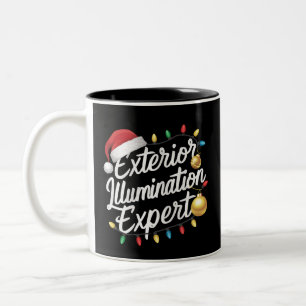 Exterieur Verlichtings Expert Kerst Licht Decor Tweekleurige Koffiemok