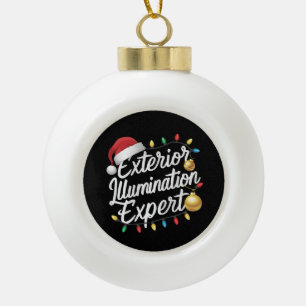 Exterieur Verlichtings Expert Kerstlicht Decor Keramische Bal Ornament