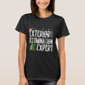 Exterior Illumination Expert Christmas Light Xmas  T-shirt (Voorkant)