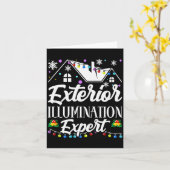 Exterior Illumination Expert Funny Christmas Decor Kaart (Gele Bloem)