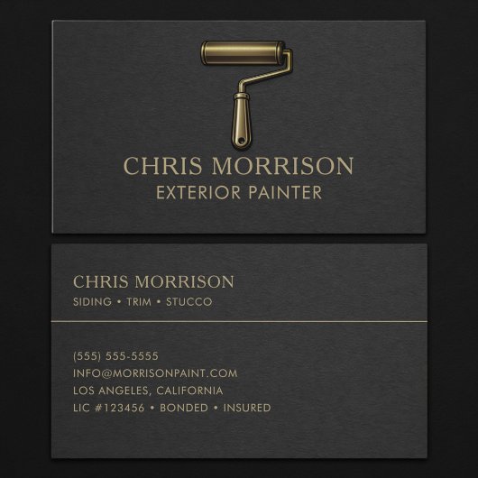 Exterior Painter Professional  Visitekaartje