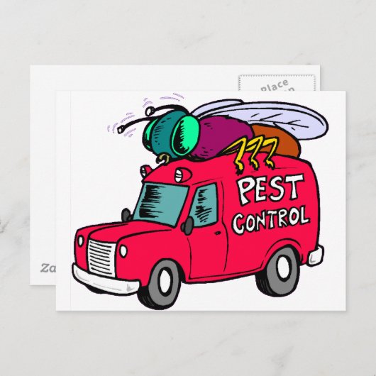 Exterminator Briefkaart (Voorkant / Achterkant)