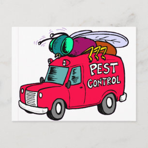 Exterminator Briefkaart