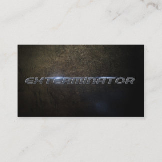 Exterminator Business card Visitekaartje