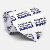 Exterminator gedurende de dag stropdas (Opgerold)