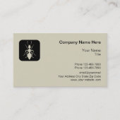 Exterminator Modern Pest Control Visitekaartje (Voorkant)