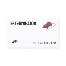 Exterminator ongediertebestrijding QR