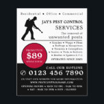 Exterminator, Pest Control Adverteren Flyer<br><div class="desc">Exterminator,  de Controle van het Geest Adverteren Brochure door de Opslag van het Visitekaartje.</div>