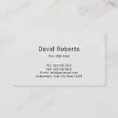 Exterminator Professionele ongediertebestrijding Visitekaartje (Achterkant)