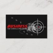 Exterminator Rats Pest Control Professional Visitekaartje (Voorkant)