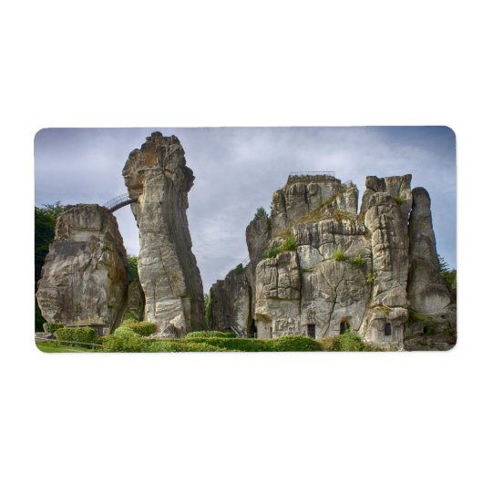 External Teutoburg Forest Duitsland Etiket (Voorkant)