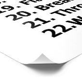 Externe morfologie van een vogel vanellus Malabari Foto Afdruk (Hoek)