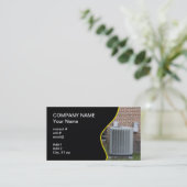 externe warmtepomp visitekaartje (Staand voorkant)