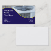 externe warmtepomp visitekaartje (Voorkant / Achterkant)