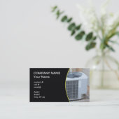 externe warmtepomp visitekaartje (Staand voorkant)