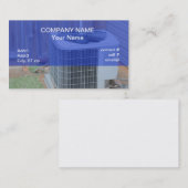 externe warmtepomp visitekaartje (Voorkant / Achterkant)