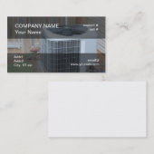 externe warmtepomp visitekaartje (Voorkant / Achterkant)