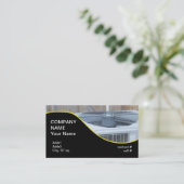 externe warmtepomp visitekaartje (Staand voorkant)