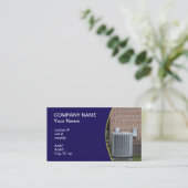 externe warmtepomp visitekaartje (Staand voorkant)