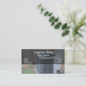 externe warmtepomp visitekaartje (Staand voorkant)