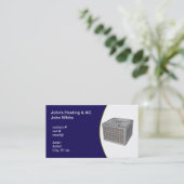 externe warmtepomp visitekaartje (Staand voorkant)