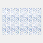 Extinct Animal Toile Wrapping Paper  (Voorkant 3)