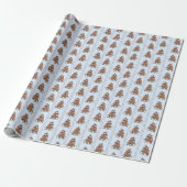 Extinct Animal Wrapping Paper Cadeaupapier (Uitgerold)