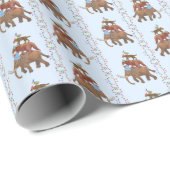 Extinct Animal Wrapping Paper Cadeaupapier (Rol Hoek)