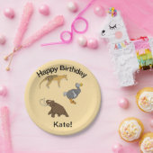 Extinct Animals  Papieren Bordje (Feest)