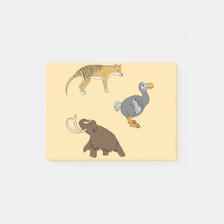 Extinct Animals  Post-it® Notes