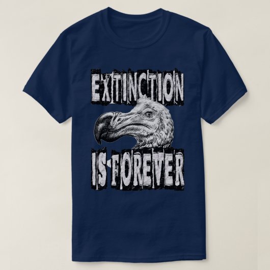 EXTINCTIE IS BUITENGEWOON T-SHIRT (Design voorkant)