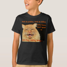 ...Extra Bacon Zal Kitty Niet Van Streek Brengen T-shirt