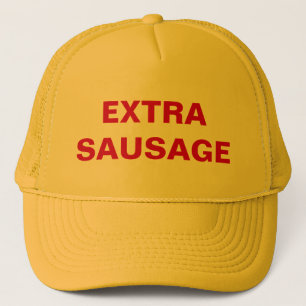 Extra bagageruimte voor worst trucker pet