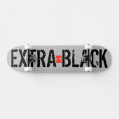 EXTRA BLACK Skateboard (Horizontaal)