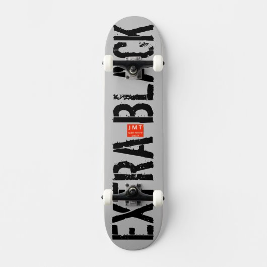EXTRA BLACK Skateboard (Voorkant)
