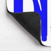 Extra - blauw muismat (Hoek)